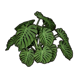 Faux Tropical Bush