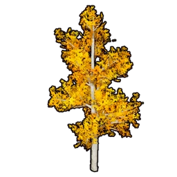 Faux Golden Foliage B