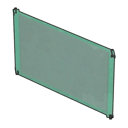 Glass Diagonal Wall