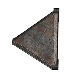 Metal Slanted Triangular Roof