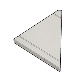 Clean Slanted Triangular Roof