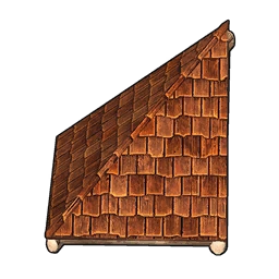 Wooden Corner Roof